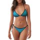 thumbnail image 1 of Fotbe Blue to turquoise Traje de Baño para Mujer de Dos Piezas – Bikini Sexy de Tirantes Tipo Halter con Diseño Triangular, 1 of 6