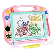 SLHFPX 1-4 Year Old Girls Small Magna Doodle Magnetic Toy Drawing Tablet, Pink