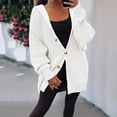 thumbnail image 4 of Cardigans pour Femmes 2025 Ouvert Manches Longues Col Rabattu Veste Manteau Cardigan pour Femmes, 4 of 8