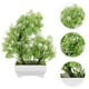thumbnail image 4 of KAKOWELY Planta artificial en maceta, adorno de planta falsa en maceta, simulación de bonsái, decoración, planta artificial en maceta, 4 of 4