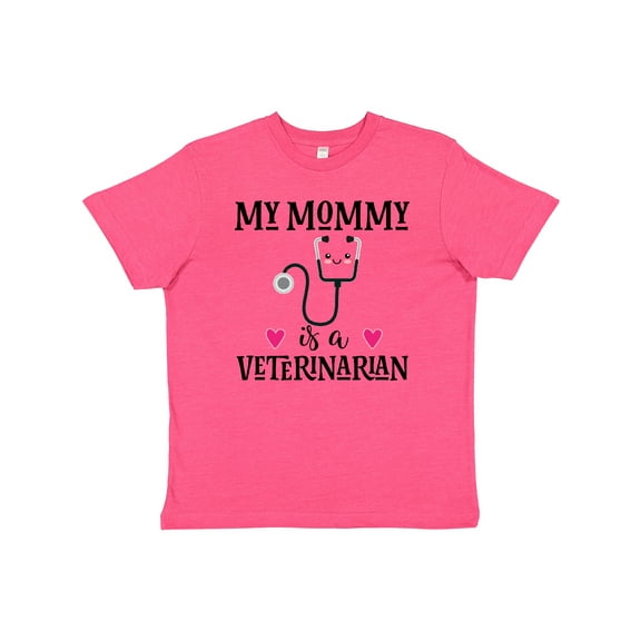 Inktastic Veterinarian Mommy Vet Youth T-Shirt