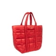 thumbnail image 2 of Michael Kors Women's Stirling Small Quilted Recycled Polyester Tote Bag - Red, 2 of 2