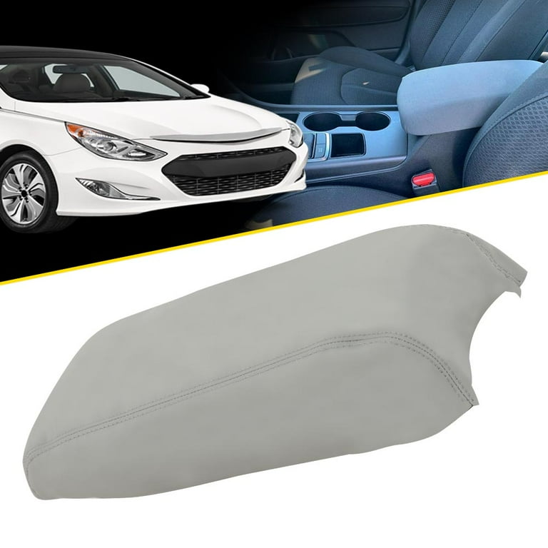 PIT66 Center Console Lid Armrest Cover Fit for 2015 2019 Hyundai