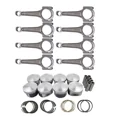 thumbnail image 3 of Koomaha 8x Pistons + 8x Rods Kit For 03-08 Chrysler Dodge Magnum Jeep Ram 1500 5.7L Hemi, 3 of 7