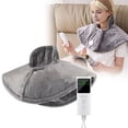 thumbnail image 1 of Sentmoon Heated Winter Shawl with Timed Constant Temperature Shoulder and Neck Protection Comfortable Warm Wrap Electric Blanket Easy Use Cold Weather Accessory, 1 of 2
