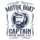 thumbnail image 2 of Motor Boat Captain Tshirt - Funny Graphic Tee, Humor Party Shirt, Casual Cotton T-Shirt for Men & Women, Streetwear, Gift for Friends, 2 of 7