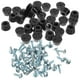 thumbnail image 1 of 60 almohadillas antideslizantes para patas de muebles, para sillas, mesas y patas de silla con tornillos., 1 of 8