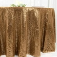 thumbnail image 2 of Efavormart 120" Wholesale Premium Gold Table Cover Sparkly SEQUIN Round Tablecloth For Wedding Banquet Party Home Decor, 2 of 11