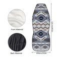 thumbnail image 5 of Renewold Car Seat Cover for Women Men, Non-Slip Front Bench Protection Breathable Auto Accessories Universal Fit Most Vehicles, Southwest American Tribal Blue Gray, 5 of 7
