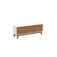 thumbnail image 2 of Mueble TV 55" 3 Puertas 136 cm Blanco/Canela Kappesberg, 2 of 10