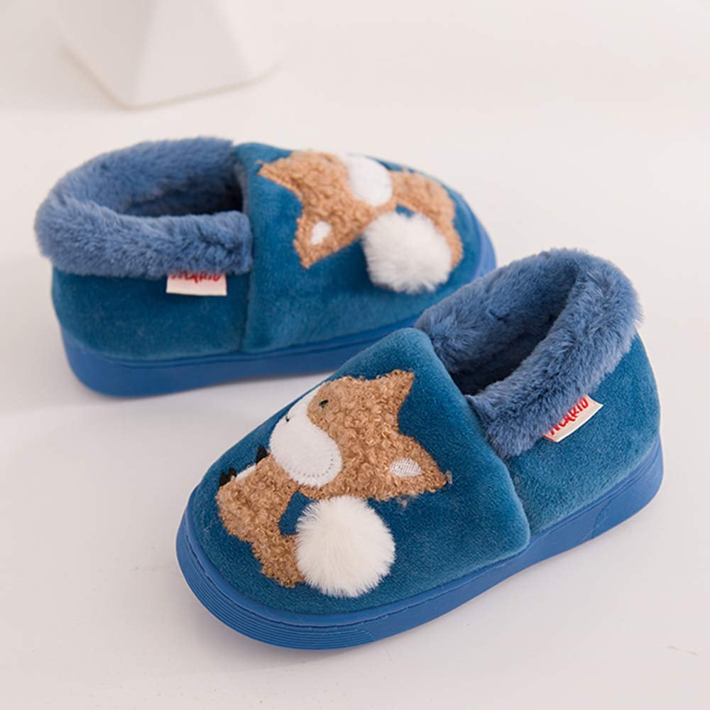 Chaussons En Fourrure Pour Fille Avec Noeud • Chaussons Univers