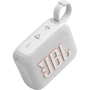 Restored JBL Go 4 - Ultra-Portable Bluetooth Speaker - White