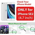 thumbnail image 2 of xianyou-Waterproof Case for iPhone SE 3rd 2022/iPhone SE 2nd 2020/iPhone 7/8 - Full Body Shockproof Dustproof Phone Screen Protector Rugged Waterproof Case for iPhone SE3/SE2/7/8 (Black), 2 of 4