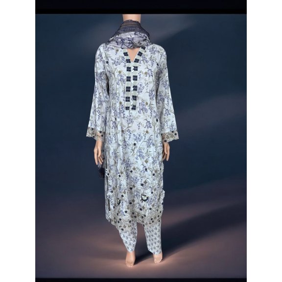 Traditional Pakistani Salwar Kameez, Cultural Wear for Women,273