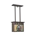 thumbnail image 2 of Meyda Tiffany 99998 Asian Two Light Down Lighting Outdoor Pendant From The Damselfly, 2 of 6
