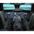 thumbnail image 2 of Interior view of an aircraft flight simulator Poster Print, 2 of 2