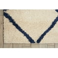 thumbnail image 4 of Nourison Brisbane Trellis Ivory/Blue 8'2" x 10' Area Rug, (8x10), 4 of 5