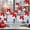 Red, variant on Gqtwoy 12Pcs Christmas Ball Decoration Pendant Snowball Ornament for Tree Holiday Decor, Festive Hanging Accessories, Versatile Christmas Decorations, Shimmering Backdrop Enhancer