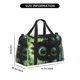 thumbnail image 3 of Fotbe Cute Big-Eyed Black Cat Bolsa de Viaje con Estampado, Bolsa de Fin de Semana para Mujer con Compartimento para Zapatos, Bolsa de Gimnasio con Bolsillo Húmedo, 3 of 7