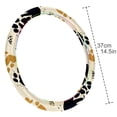 thumbnail image 4 of Print Car Wheel Cover, Steering Wheel Covers 14.5 Inch Printing PVC Leather Auto Accessories, 4 of 6