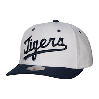 Men's Mitchell & Ness Red/Royal Detroit Tigers Hometown Snapback Hat