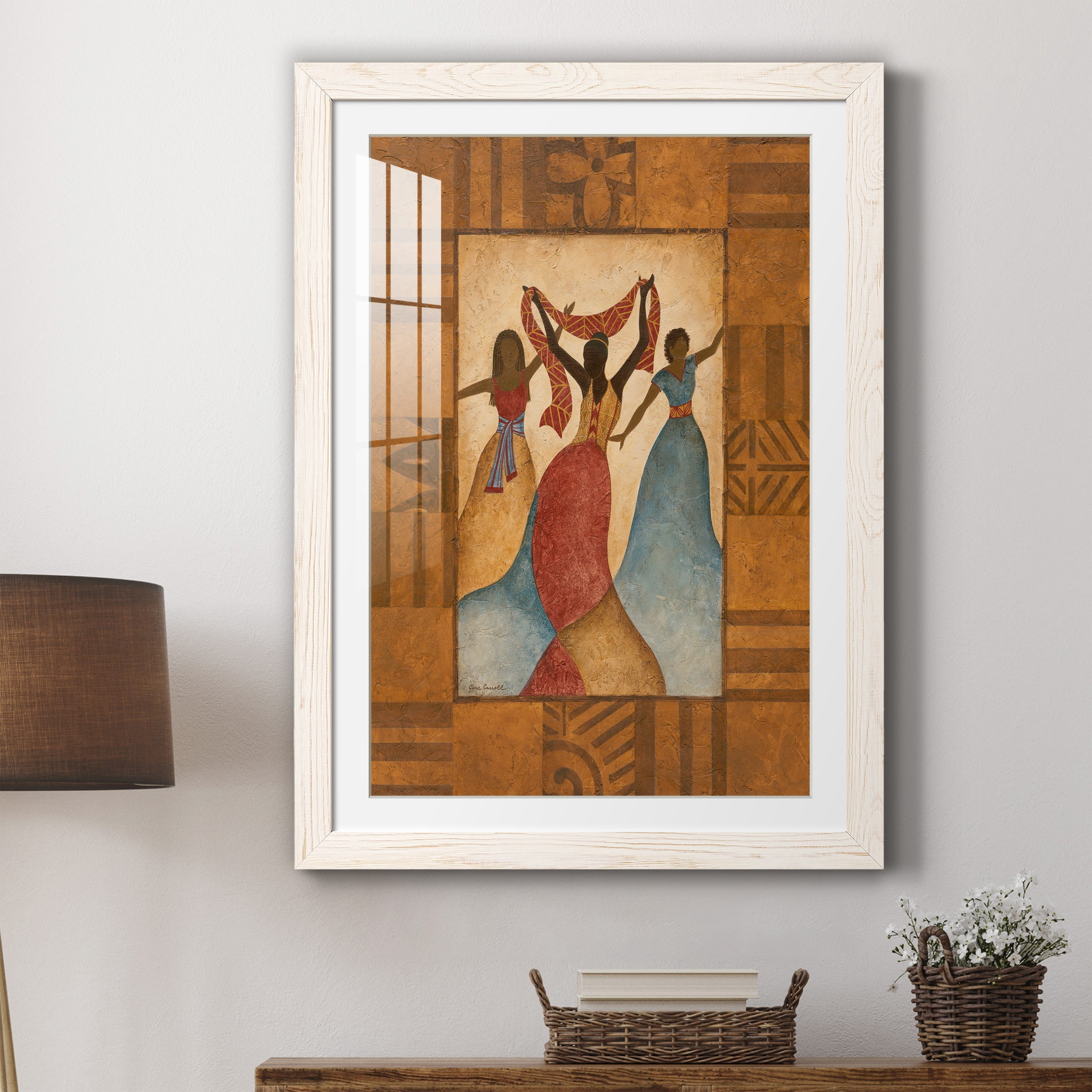 Rhythm - Premium Framed Print - Distressed Barnwood Frame - Ready to Hang