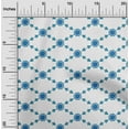 thumbnail image 2 of oneOone Cotton Poplin Teal Blue Fabric Block Fabric For Sewing Printed Craft Fabric By The Yard 56 Inch Wide, 2 of 5