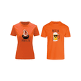 thumbnail image 2 of Playera Duo Parejas Con Impresion De La Pareja Perfecta Con Cerveza 14 De Febrero San Valentin Color Anaranjado Talla Chica Marca Emil SaEs, 2 of 4