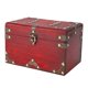 thumbnail image 5 of Caja De Almacenamiento De Madera, Exquisita Caja De Recuerdos De Joyería De Madera Con Bordes De aleación Artesanal Para El Hogar, 5 of 7