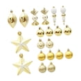 thumbnail image 3 of Juego de bolas navideñas Strade Fareast Limited dorado 20 piezas, 3 of 8