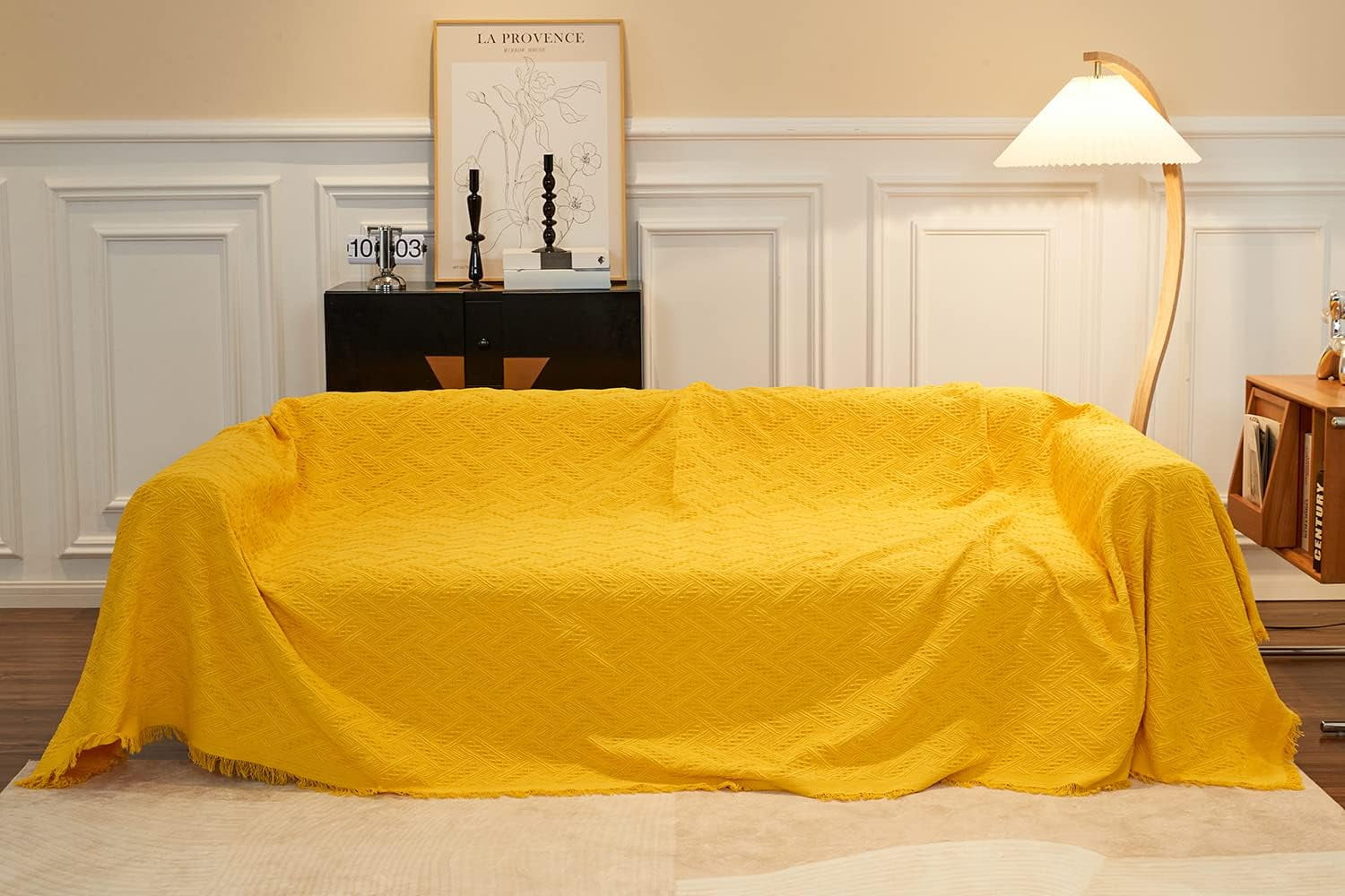 Couch Cover Sheet Blanket, Oversized Reversible Covers for 3-4 Cushion High Backed Backrest Sofa, Extra Large Furniture Decoration Covers Sofa Slipcovers, L Shape U-Shaped Sectional Protector