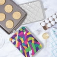 thumbnail image 5 of Yayeee Pot Holders Kitchen Heat Resistant with Pocket 7"x9.8" Cotton Oven Cooking Hot Pads, Colorful Plaid, 5 of 7