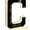 C-Black, variant on Yippzo 9" Solar Powered House Numbers for Outside Light Up, Large Exterior Illuminated Number Plate for Door, Home, Apartment, Mailbox