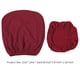 thumbnail image 3 of Yuarrent Paquete de 2 fundas para sillas de oficina, resistentes al desgaste, lavables, estilo Simple Multicolor, para decoración del hogar, funda para Decoración del hogar Vino rojo Yuarrent HA011226-05, 3 of 5