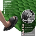 thumbnail image 7 of Sleeping Pad with Pillow Ultralight, 77”*23.6”*2.4” Inflatable Camp Sleeping Mat for Adult, Green, 7 of 7
