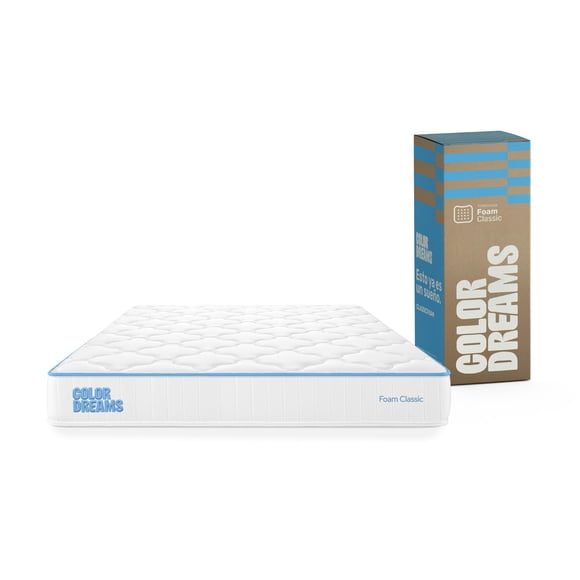 Colchón Matrimonial Color Dreams Classic Foam | 18 cm | Firmeza media | Caja | Certificado