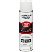 Rustoleum Industrial Choice M1600 System Inverted Solvent Based Marking Spray Paint, 17 oz, White