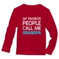 thumbnail image 1 of Tstars Mens Grandpa Shirts Best Grandfather My Favorite People Call Me Grandpa Best Gift for Grandad Father's Day Gift for Dad Papa Gift for Grandpa Long Sleeve T Shirt, 1 of 2