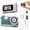 HJD-03 Green, variant on Mini Camera, 1080P Portable Digital Camera with 0.96" Screen, Retro Wearable Camera, Video Recorder for Travel, Small Pocket Camcorder with Flash, 32G SD Card, Type-C