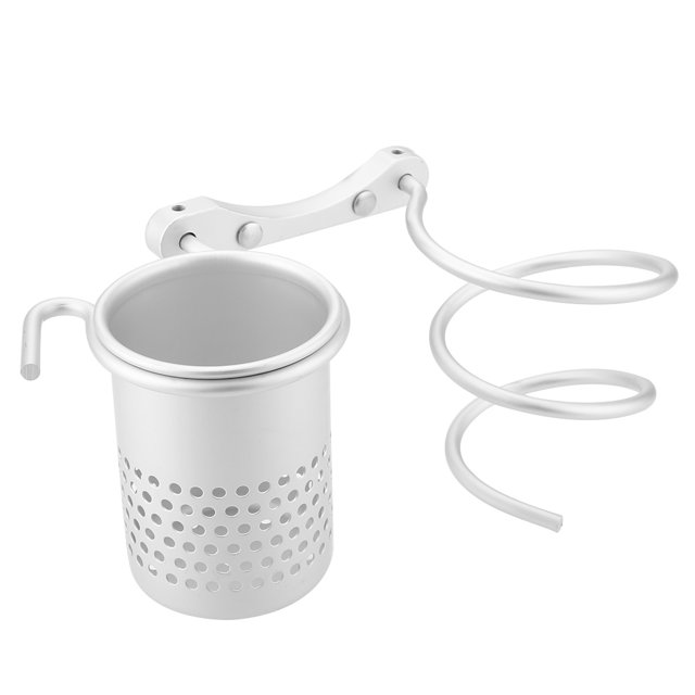 Soporte De Secador De Pelo De Pared Resistente A La Corrosión De Moda, Soporte De Secador De Pelo De Baño, Pasta De Dientes De Peine Para Rizador De Cepillo De Dientes ANGGREK Bathroom Accessories