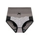thumbnail image 2 of Ropa interior de mujer Abdomen Braguitas breves elásticas Calzoncillos de entrepierna sin costuras de cintura alta, Café, L Monstrate AP000977-08, 2 of 7