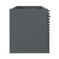 thumbnail image 3 of Modway Render 48" MDF and Particleboard Bathroom Vanity Cabinet in Gray, 3 of 4