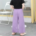 thumbnail image 3 of breaise Girls Wide Leg Pants High Waisted Flowy Palazzo Pants Loose Casual Jogger Trouses, 3 of 7