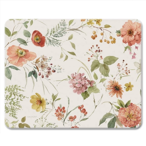 CounterArt Blessed by Nature 3mm Tempered Glass Cutting Board 10" by 8"