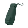 thumbnail image 3 of Paraguas plegable de 6 varillas, paraguas personal, miniparaguas ligero para viajes Verde oscuro, 3 of 9