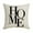 AH, variante sur Riforla Oreiller Câlin Noir et Blanc Motif Design Ménager Taie d'Oreiller Sable