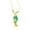 1, variant on Multicolor Fish Charm Necklace Lovely Pendant Neckchain Stainless Steel Adjustable Chain Jewelry Piece