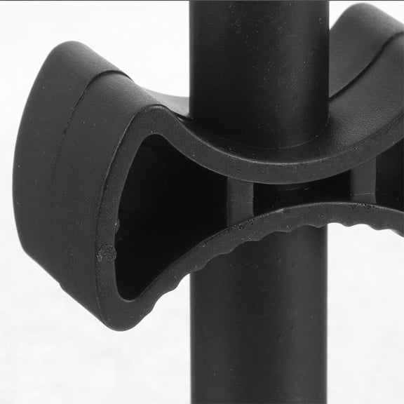 CTIRCHIU Black Plastic Trampoline Enclosure Pole Gap Spacers Replacement Parts for Outdoor Trampoline Safety and Stability