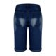 thumbnail image 2 of Mens Deporte Pantalones Cortos con Bolsillos, Moda Casual Cintura Sólida Jeans Rectos Mitad para Al Aire Libre Y Diario, 2 of 6