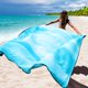 thumbnail image 3 of Manta de playa WIWIGO impermeable a prueba de arena 200x210 cm, 3 of 6